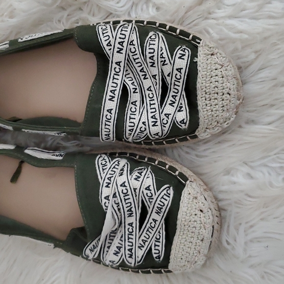 Nautica Women’s Malor Ribbon Espadrill Flats - Picture 2 of 7